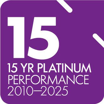 5-Year Platinum Performance 2009 - 2024 logo