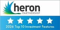 Heron top 10 investment features 2026 logo