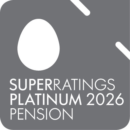 Super Ratings Platinum 2025 Pension logo